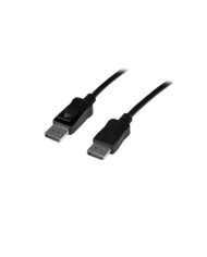 Cable de 15m de Extensión DisplayPort Activo 2x Macho DP Extensor Negro