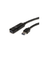 Cable de Extensión USB Startech USB-A Macho a USB-A Hembra, Largo 10m, Negro