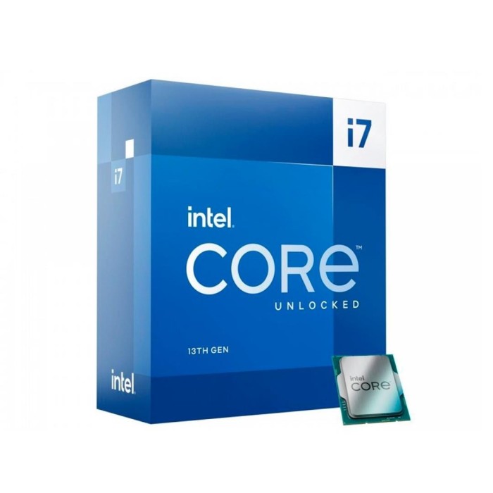 Procesador Intel Core i7 13700K 3.4 GHz, 16 núcleos, 24 hilos, 30 MB caché, FCLGA1700 Socket