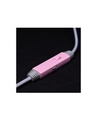 Pack Streamer Micrófono Vipera MC1200 USB + Audífono gamer RGB Najash Pinkker NJ340