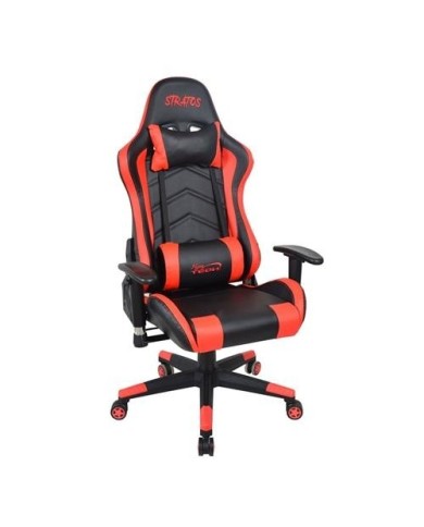 Silla Gamer Stratos 2D Njoytech Roja (NJ-F01GMC)