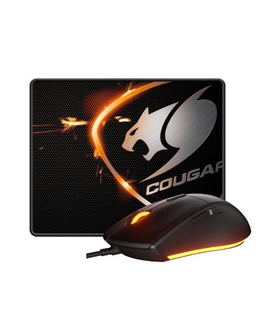 Kit gamer Cougar Minos XC 4000DPI + Mousepad Gamer Speed XC (3MMXCWOB.0001)