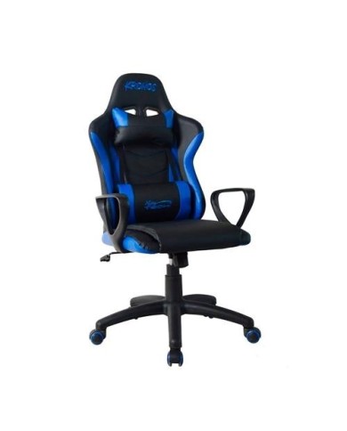 Silla Gamer Njoytech Kronos Azulegro para niños (NJ-GC2566B)