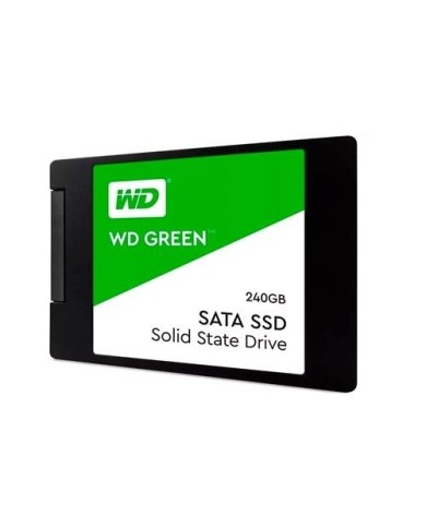 Disco duro SSD Western Digital 240GB Green 2.5"| Lectura 540 MB/s, SATA 6.0Gb/s (WDS240G2G0A)