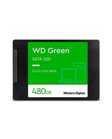 Unidad SSD Western Digital 480 GB Green  2.5" SATA WDS480G2G0A (WDS480G2G0A)