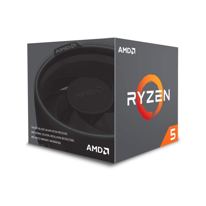 Procesador AMD Ryzen 5 2600 with Wraith Stealth cooler