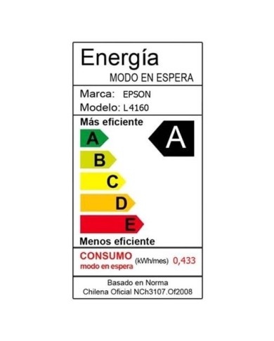 Impresora Epson EcoTank L4160 inalámbrica Multifuncional (C11CG23303)