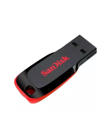 Pendrive 32GB Sandisk USB 2.0 Cruzer Blade, Negro