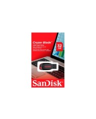 Pendrive 32GB Sandisk USB 2.0 Cruzer Blade, Negro