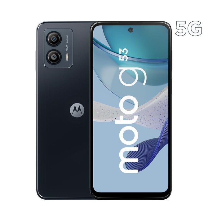 Smartphone Motorola Moto G53, 5G, RAM 6GB, 128GB, Android 13, Basalt Blue