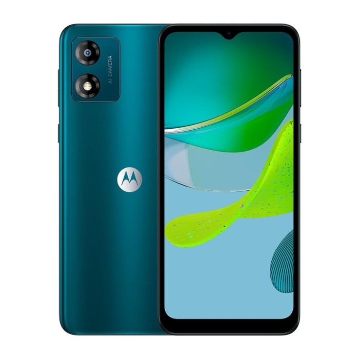 Smartphone Motorola Moto E13, RAM 2GB, 64GB, Android 13 Go, Verde Aurora