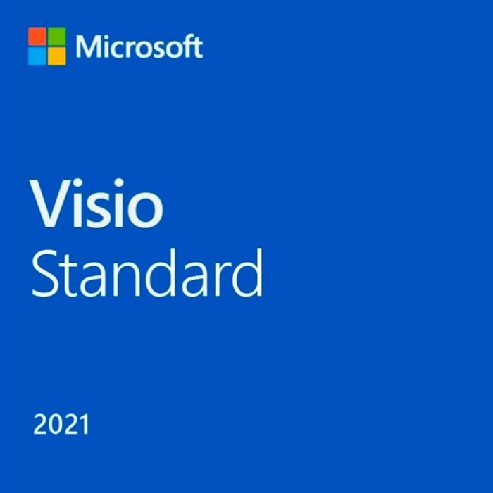 Microsoft Visio Standar 2021, 1 usuario, Plurilingüe, Descarga digital (ESD)