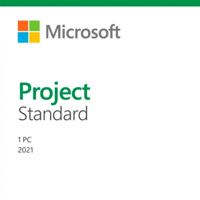 Microsoft Project Standard 2021, 1 usuario, Plurilingüe, Descarga digital (ESD)