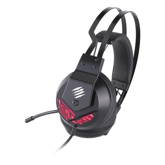 Audífonos Gamer Mad Catz  F.R.E.Q. 4 RGB Virtual 7.1, USB, Negro