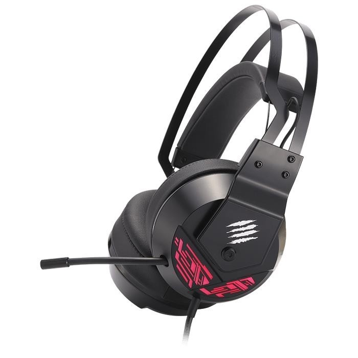 Audífonos Gamer Mad Catz  F.R.E.Q. 4 RGB Virtual 7.1, USB, Negro