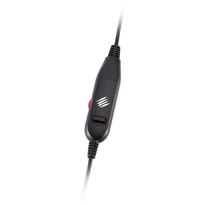 Audífonos Gamer Mad Catz F.R.E.Q. 2 Jack 3.5mm, Negro