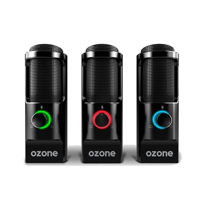 Micrófono Streaming Ozone REC X50 USB con trípode