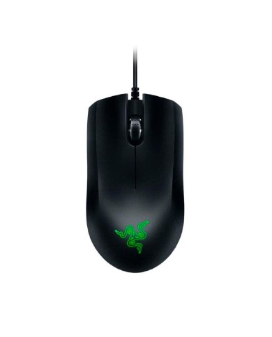Mouse gamer Razer Abyssus Lite + Mousepad Goliathus Mobile 6400 DPI, 27x21cm, Negro/Verde