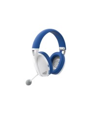 Audífonos gamer inalámbricos Redragon Ire Pro H848 White Blue Bluetooth, USB