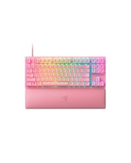 Teclado mecánico Razer Huntsman V2 TKL Quartz Switch Red Inglés