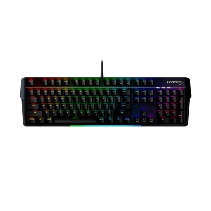 Teclado Gamer HyperX Alloy MKW100 Mecánico Switch Red RGB Inglés