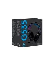 Audífonos Gamer Logitech G535 Lightspeed (Dongle USB, PC/ PS5, Negro)