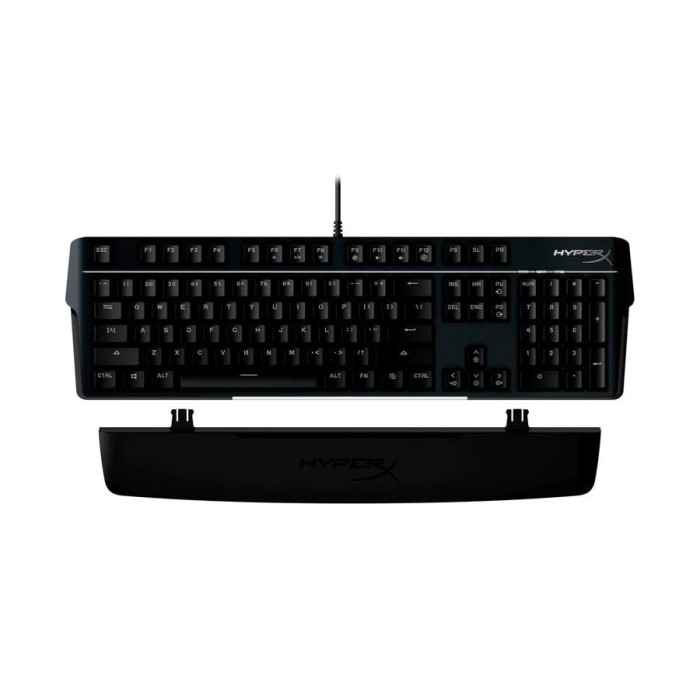 Teclado Gamer HyperX Alloy MKW100 Mecánico Switch Red RGB Inglés