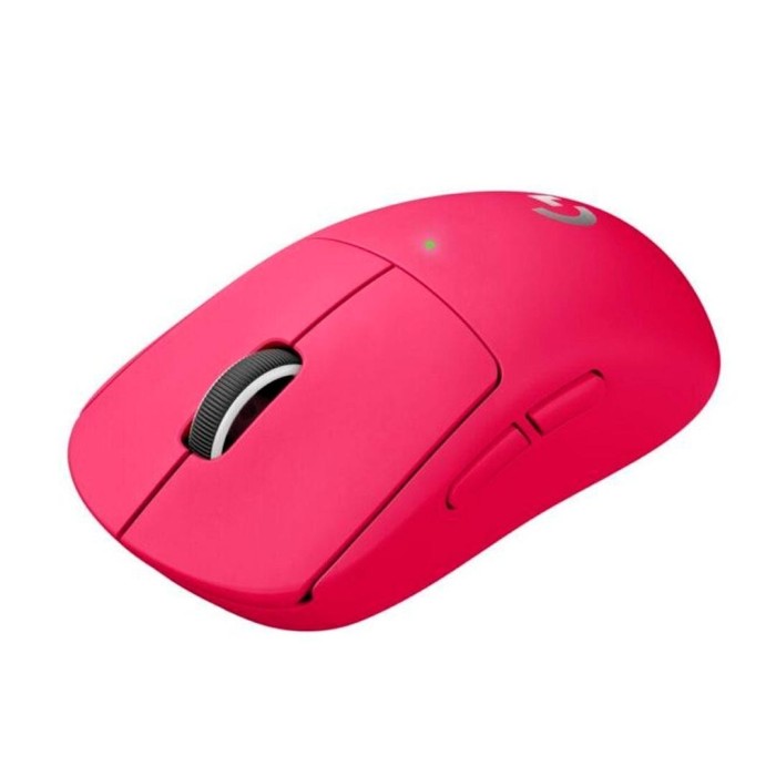 Mouse gamer inalámbrico Logitech PRO X Superlight 25.600 DPI Fucsia