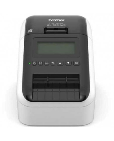 Impresora Etiquetas Brother Ql-820nwb 300 x 600 ppp USB 2.0, LAN, Wi-Fi, Bluetooth 2.1