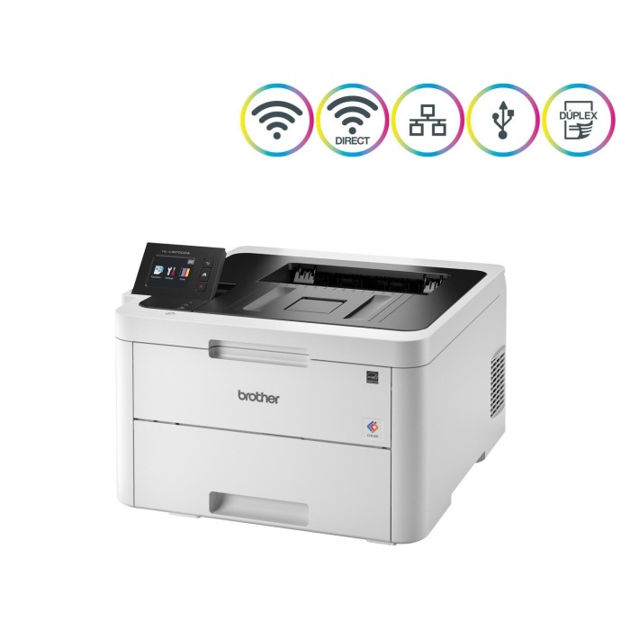 Impresora monocromática Brother HL-L3270CDW dúplex NFC, Ethernet, Wi-Fi