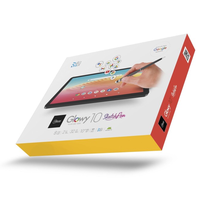 Tablet Mlab Glowy 10" 4G LTE Sketch Pen IPS WIFI, 2GB RAM, 32GB Rom, Android 10, Quad Core 1.6