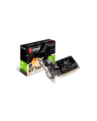 Tarjeta de video GT 710 2GD3 L,  2 GB DDR3, 1600MHz, 64-bit, PCI-e 2.0 x16