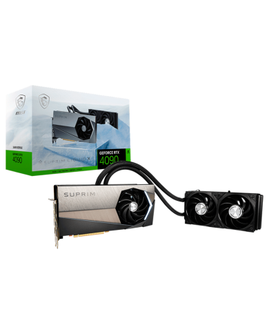 Tarjeta de video GeForce RTX 4090 Suprim Liquid X 24GB GDDR6X, 384-bIt, PCI-e Gen 4