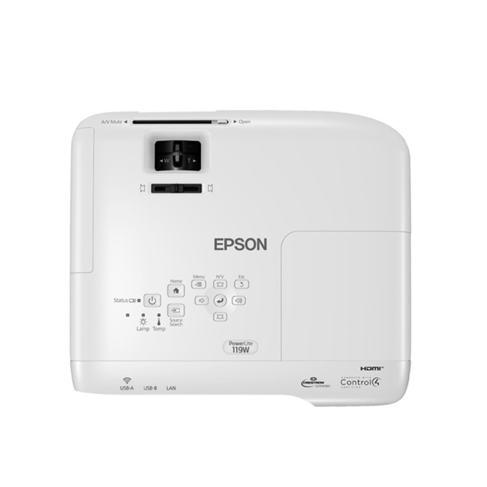 Proyector Epson PowerLite 119W 4.000 lúmenes 3LCD WXGA con Dial HDMI