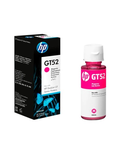 Botella de Tinta HP GT52 Magenta Original 70 ml