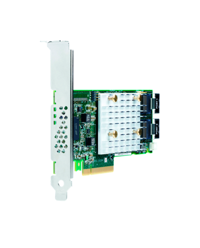 Controlador plug-in PCIe HPE Smart Array P408i-p SR Gen10 (8 lanes internas/2 GB de caché) 12 G SAS