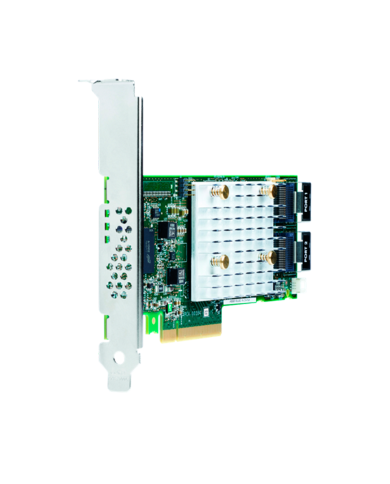 Controlador plug-in PCIe HPE Smart Array P408i-p SR Gen10 (8 lanes internas/2 GB de caché) 12 G SAS