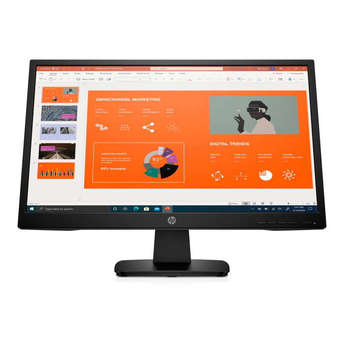 Monitor HP P22va G4 21,5" VA 60 hz, 7ms, Full HD, Vesa