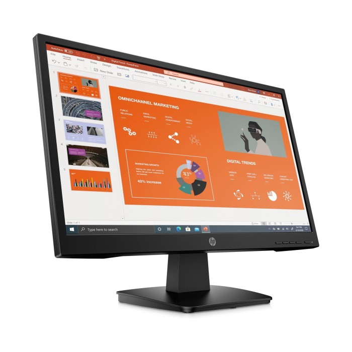 Monitor HP P22va G4 21,5" VA 60 hz, 7ms, Full HD, Vesa