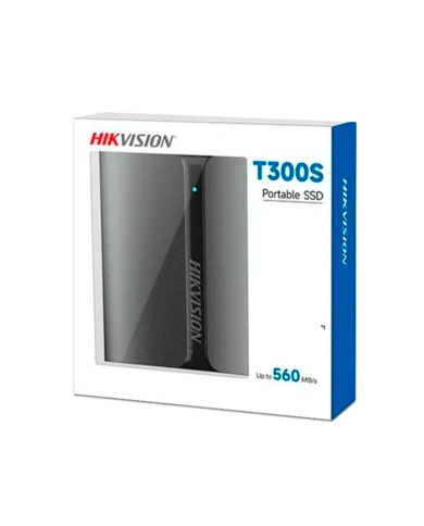 Disco duro externo SSD Hikvision HS-ESSD-T300S 2TB USB 3.1 Tipo C Black