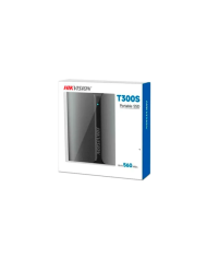 Disco duro externo SSD Hikvision HS-ESSD-T300S 512GB USB 3.1 Tipo C Black