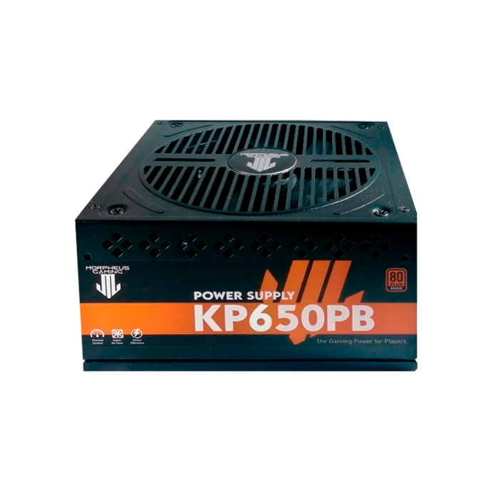 Fuente de poder Morpheus 650W 80 Plus Bronze Certificada