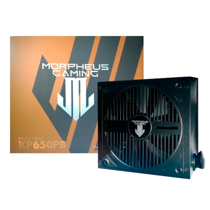 Fuente de poder Morpheus 650W 80 Plus Bronze Certificada