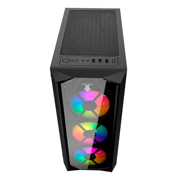 Gabinete Gamer Morpheus JX188-17 ATX ARGB Vidrio Templado