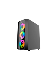 Gabinete Gamer Morpheus JX188-17 ATX ARGB Vidrio Templado