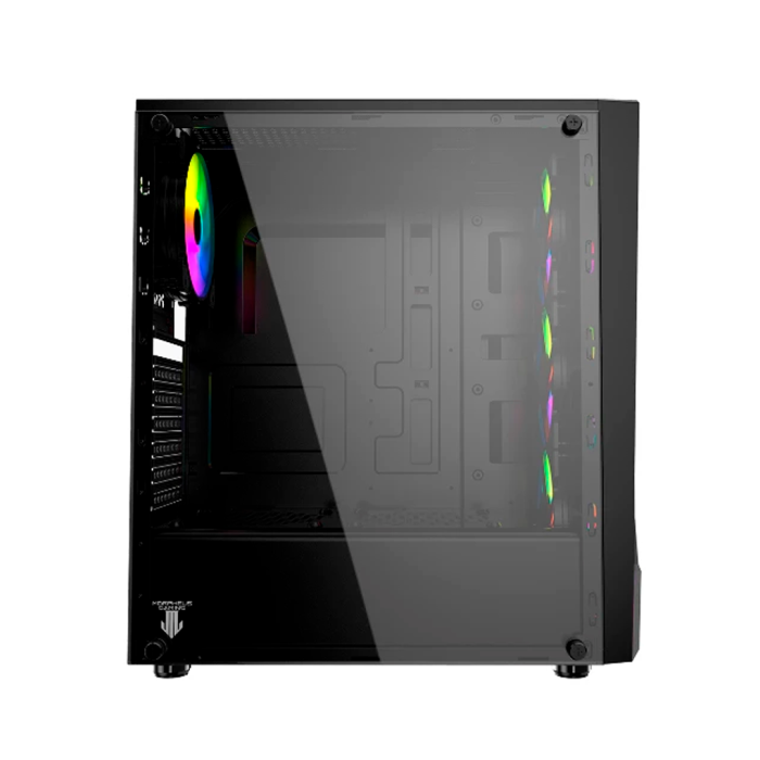 Gabinete Gamer Morpheus T38-B ATX ARGB Vidrio Templado