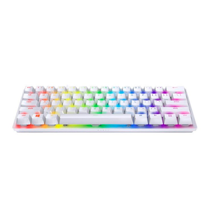 Teclado mecánico Razer Hunstman Mini Blanco 60 % Switch Red Inglés