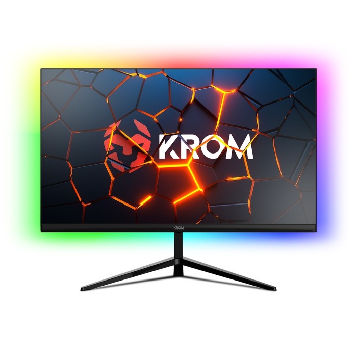 Monitor Gamer Krom Kertz 23.8" RGB 200Hz, 1ms, FHD, AMD Freesync & NVIDIA G-Sync