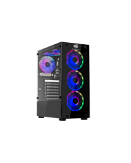 Pc Gamer Vibora Black V1 AMD Ryzen 5 4600G, SSD 256GB, RAM 16 GB, W11P| Snake Gamer