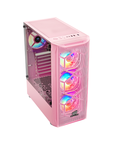 Pc Gamer Vibora Pink V1 AMD Ryzen 5 4600G, SSD 256GB, RAM 16 GB, W11P| Snake Gamer